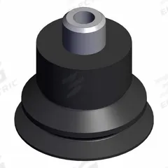 SMC Bellows Cup: Bellows, M5 x 0.8, 15 mm Pad Dia, Silicone, Black, 40, 14.5 mm Pad Ht, ZP2 (MPN ZP2-TB15MBS-H5). Key specifications — attr1019101: ZP2-TB15MBS-H5; attr1019103: SMC; attr1019107: 40.
