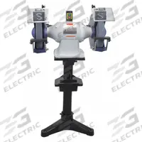 DAYTON Bench Grinder with Stand: Fixed Speed, 3 hp, 12 in Max Wheel Dia, 1,720 RPM, 220V (MPN 38UK64). Key specifications — attr1086479: DAYTON.