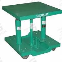 WESCO Lift Table: Not Powered, 2,000 lb Load Capacity, 30 in L x 30 in W, 46 in Max Lifting Ht (MPN 492199). Key specifications — Platform Material: Steel; Brand: WESCO.