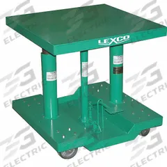 WESCO Lift Table: Not Powered, 2,000 lb Load Capacity, 30 in L x 30 in W, 46 in Max Lifting Ht (MPN 492199). Key specifications — Platform Material: Steel; Brand: WESCO.