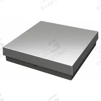 B-TEK Industrial Bench Scale: 12 in x 12 in, IP65, No Indicator Included, Stainless Steel (MPN BT-B-1212C-250). Key specifications — Connection Ports: Indicator Cable; Readability: 0.05 lb; Brand: B-TEK; Weighing Surface Material: Stainless Steel.