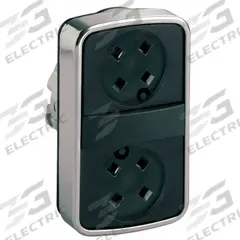 SCHNEIDER ELECTRIC Multihead Operator: Non-Illuminated, 2 Button, Flush Profile, 22 mm Mounting Size (MPN ZB4BA79). Key specifications — attr211308: SCHNEIDER; attr1026606: Momentary/Momentary; attr1026638: XB4; attr1063632: Metallic.