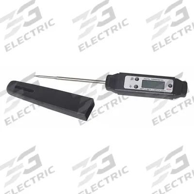 ROBINAIR Digital Thermometer: -40°F to 390°F /-40°C to 200°C, ±2°F, 0.1°F /0.1°C - Industrial Digital Pocket Thermometers