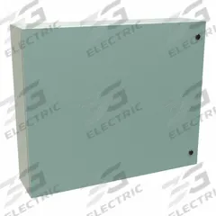HAMMOND Electrical Enclosure: Steel, 30 in x 36 in x 8 in, NEMA 12/3R/4, Solid Cover, Hinged (MPN EN4SD30368GY). Key specifications — Closure Method: 1/4-Turn Latch; Brand: HAMMOND; Knockouts: Not Included.