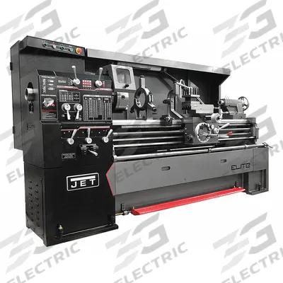 JET ELITE Lathe: EGH-1740, 17" x 40", 7 1/2 hp - Spindle-Bore Geared-Head Lathes