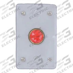 APPLETON ELECTRIC Weatherproof Cover: Malleable Iron, FD/FS, Pilot Lamps, 1 Gangs, No Enclosure, Red (MPN FSK-1J-C). Key specifications — Brand: APPLETON ELECTRIC; Color: Red; Compatible with Product Type: Pilot Lamps; Compatible with Series: FD; Mounting Orientation: Horizontal or Vertical.