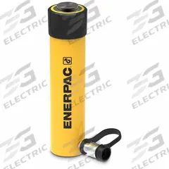ENERPAC Hydraulic Ram: Single Acting, 25 ton Nominal Capacity, 10 in Nominal Stroke Lg, Steel (MPN RC2510). Key specifications — attr98927: ENERPAC.