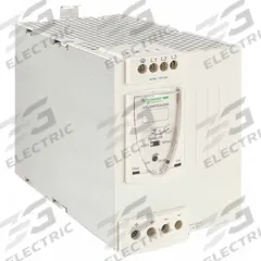 SCHNEIDER ELECTRIC DC Power Supply: DIN Rail, 480 W Output Power - Rated, 20 A Current - Output (MPN ABL8WPS24200). Key specifications — attr1044898: Three; attr1044874: Plastic; attr1044879: 380 to 500V AC; attr211400: SCHNEIDER.