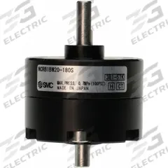 SMC Rotary Air Actuator: Single Vane Actuator, 180° Rotation Angle, 8.6 in-lb Output Torque, Metric (MPN NCRB1BW20-180S). Key specifications — attr293632: NCRB1BW20-180S; attr294754: SMC; attr947098: Non-Magnetic Piston; attr947108: Basic; attr947133: Metric; attr1108504: Side Ported.