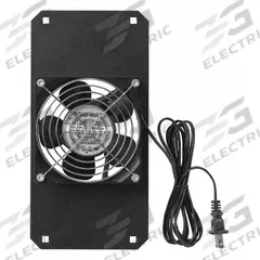 HOFFMAN Fan Kit: Steel (MPN EWMF2). Key specifications — Finish: Powder Coated; Brand: HOFFMAN; Accessory Type: Fan Kit; Features: Accessplus Fan Kits Are a 4 in, 115 V AC Solution that Provides Air Flow Through Cabinets at 100 CFM; Material: Steel.