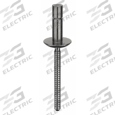 MAGNA-LOK Blind Rivet,1.706" L,0.1875" dia,PK25: Inch, 1 45/64 in Overall Lg, 13/32 in Body Lg - Domed-Head Blind Rivets