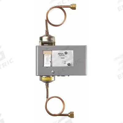 JOHNSON CONTROLS Mechanical Lube Oil Pressure Control: 8 psi to 70 psi, 90 sec Delay - Mechanical Lube Oil Pressure Controls