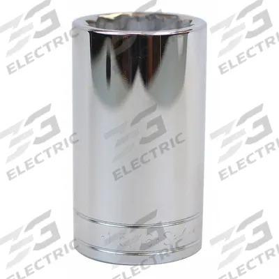 SK PROFESSIONAL TOOLS Socket: SAE, 1/2 in Drive Size, 1 5/16 in Socket Size, 12-Point, Deep - 1/2" Drive Hand Sockets
