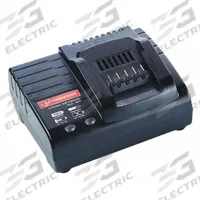 ROTHENBERGER Battery Charger: Single-Port Charging, For 18V DC, 4 Ah Charged in 1-Hour, 120V AC (MPN 1000001656). Key specifications — attr1255775: Rapid; attr1255810: 18V DC; attr1255811: (1) 18V; attr1255812: 120V AC.
