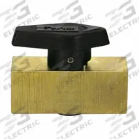 PARKER Rotary Plug valve: For Chemicals/Gas/Oil Media, 2-Way, 1/2 in Pipe Size, FNPT x FNPT, Brass (MPN 8F-PR6-BNT-B). Key specifications — Brand: PARKER.