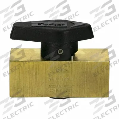 Parker Rotary Plug valve: For Chemicals/Gas/Oil Media, 2-Way, 1/2 in Pipe Size - Brass Instrumentation Plug Valves