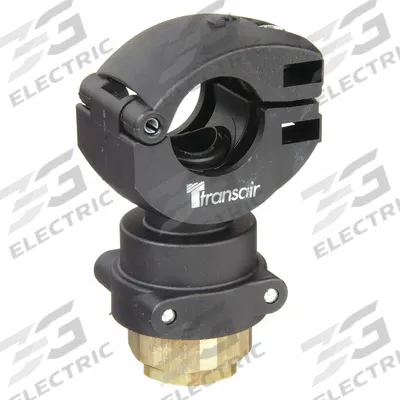 TRANSAIR Push-Fit Adapter Fitting: 1 1/2 in Pipe x 1/2 in Pipe Size, FNPT x FNPT - Polyamide Tube Fittings for Compressed Air Systems