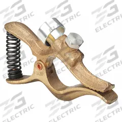 APPROVED VENDOR Ground Clamp: 200 A, 3 AWG to 1 AWG, Brass (MPN 1UYE9). Key specifications — Manufacturer Part Number: 1UYE9; Brand: APPROVED VENDOR.
