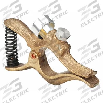 APPROVED VENDOR Ground Clamp: 200 A, 3 AWG to 1 AWG - Spring-Loaded Ground Clamps