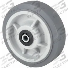 APPROVED VENDOR Caster Wheel: 6 in Wheel Dia., 2 in Wheel Wd, Rubber, 450 lb Load Rating, Plastic (MPN 426A67). Key specifications — Wheel Core Material: Plastic; Wheel/Tread Color: Gray; Brand: APPROVED VENDOR.