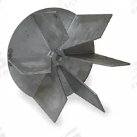Replacement Blower Wheel: Radial, 13 1/2 in Dia, CW/CCW, Aluminum Wheel, 1 Inlets, 7/8 in Bore (MPN 2ZB35). Key specifications — Manufacturer Part Number: 2ZB35; Brand: DAYTON; Compatible with Manufacturer Model Number: 100-14-4016; Compatible with Grainger Part Number: 4C121; Compatible with Brand: Dayton; Product Type: Replacement Blower Wheel; Rotation: CW/CCW; Includes: Set Screws.