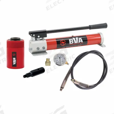 BVA HYDRAULICS Stroke Hollow Cylinder: 20 ton Cylinder Nominal Capacity, HC2002T - Lifting Sets