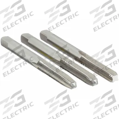 WIDIA GTD Tap Kit: M5x0.8 Metric, D4, 4 Flute - Three-Piece Hand Tap Sets