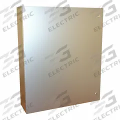 HAMMOND Electrical Enclosure: 304 Stainless Steel, 36 in x 30 in x 8 in, NEMA 12/13/3R/4/4X, Hinged (MPN EN4SD36308SS). Key specifications — Brand: HAMMOND; Closure Method: 1/4-Turn Latch; Enclosure Material: 304 Stainless Steel; Knockouts: Not Included.