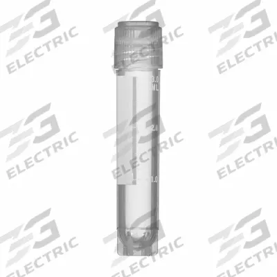 APPROVED VENDOR Externally Threaded Cryogenic Vials: Cryogenic, Polypropylene, 3 mL, Sterile - Plastic Cryogenic Vials