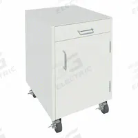 Mobile Cabinet: 27 1/8 in Overall Ht, 22 in Overall Dp, 18 in Overall Wd, Steel, 1 Drawers, 1 Doors (MPN GRJTP1068-18-2). Key specifications — Product Type: Mobile Cabinet; Brand: INSTOCK; Material: Steel; Cabinet Type: Mobile Cabinets.