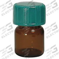 QORPAK Sample Vial: 1.25 mL, Includes Closure, Thermoset, 14.75 mm Body Dia, Square, Amber, Sample (MPN GLC-08767). Key specifications — Body Color: Amber; Screw Closure Size: 13-425 mm; Brand: QORPAK; Bottom Shape: Square; Self-Standing: Self-Standing.