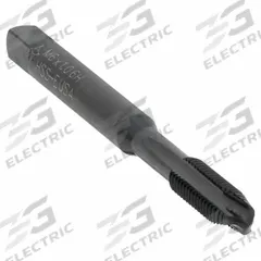 CLEVELAND Spiral Point Tap: M6x1 Metric, 6H, 3 Flute, Plug Chamfer, Black Oxide Cobalt (MPN C96138)