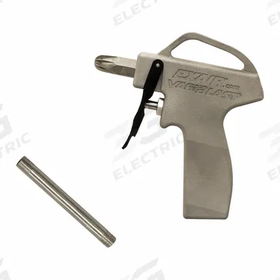 EXAIR Safety Air Gun with extension: Ergonomic Grip, Cast Aluminum, 1/4 in Female NPT - Pistol-Grip Air Guns