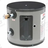 RHEEM-RUUD Point-of-Use Electric Water Heater: 208V, 6 gal, 3,000 W, Single Phase, 15.12 in Ht (MPN EGSP6 208V). Key specifications — Phase: Single; Brand: RHEEM-RUUD.
