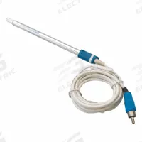 HACH Sensor: E51M001, Temp, -10 to 105°C, 1 m Cable Lg, 1/4 in Overall Dia. Key specifications — attr1371831: E51M001; attr1371833: Sensor; attr1371864: Temperature; attr1371855: Glass; attr1383008: -10 to 105 °C.
