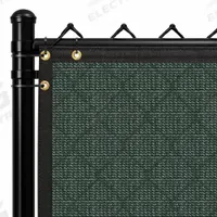 Privacy Screen: Green, High-Density Polyethylene, 7.66 ft Overall Ht, 150 ft Overall Lg (MPN FN-8x150-G). Key specifications — Brand: KEYSTONE FABRICS.