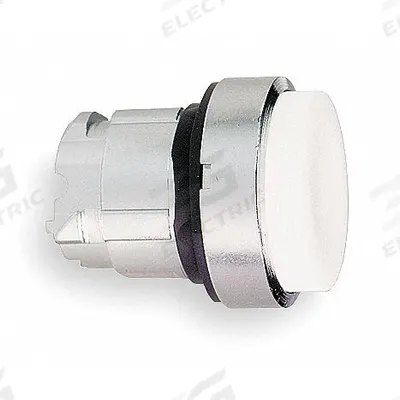SCHNEIDER Extended Push Button: 22 mm Mounting Size, Metallic - Illuminated Extended-Length Push-Button Operators