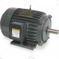 DAYTON General Purpose Motor: Rigid Base Mount, Totally Enclosed Fan Cooled, 15 hp, 230/460V AC (MPN 194155.00). Key specifications — Brand: DAYTON; Nameplate Voltage @ 60 Hz: 230/460V AC; Full Load Current @ 60 Hz: 35.5/17.7 A; Nameplate RPM @ 60 Hz: 3,540 RPM; Motor Enclosure: TEFC.