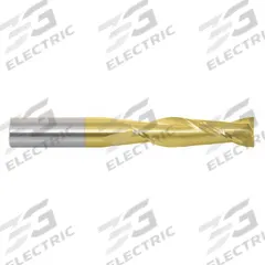 APPROVED VENDOR Square End Mill: Carbide, TiN Coated, 2 Flute, 1" Mill Dia, 2-1/4" LOC, 5" OAL (MPN 213-001091)
