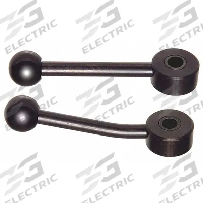 APPROVED VENDOR Adjustable Handle: Steel, 1/4"-20 Thread - Low-Profile Adjustable Tension Levers with Threaded Hole