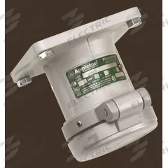 APPLETON ELECTRIC Pin and Sleeve Receptacle: Gray, 250V DC/600V AC, Three Phase, 60 A, 3 Pole (MPN ADR6033). Key specifications — Brand: APPLETON ELECTRIC.