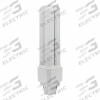 LEDVANCE/ SYLVANIA Linear LED Light Bulb: Type A/B, 2-Pin (G24d), T4, LED, 3000K, 7 W Watt (MPN LED7PBG24DO841AB/41722). Key specifications — attr921395: LEDVANCE/ SYLVANIA; attr921415: LED7PBG24QODIM830SUB; attr921428: No; attr921438: 3000K.