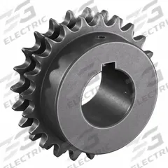 TRITAN Roller Chain Sprocket: 40-2, For 1/2 in Chain Pitch, 1 1/2 in Bore Dia, 23 Teeth, Steel (MPN D40BS23H X 1 1/2). Key specifications — Brand: TRITAN.