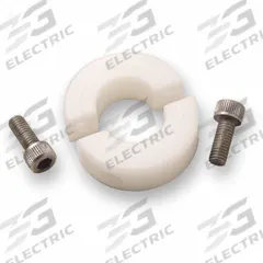 RULAND MANUFACTURING Shaft Collar: 2-Piece, Metric, Round, Clamp-On, 3 mm Bore Dia, 9 mm Collar Wd (MPN MSP-3-P). Key specifications — Brand: RULAND MANUFACTURING.