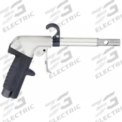 GUARDAIR Air Gun: Pistol-Grip Grip, Aluminum, 3/8 in Female NPT, 1 Nozzle(s), Straight, Focused (MPN U75LJ006AA2). Key specifications — attr1328526: Aluminum; attr1328500: Extension and Nozzle; attr1328508: GUARDAIR; attr1328515: No; attr1328533: Yes.