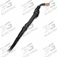 MILLER ELECTRIC Push-Pull Gun: XR-Aluma-Pro, Water-Cooled, 400 A, 1/16 in, 35 ft Cable Lg (MPN 301573). Key specifications — For Rear Connection Type: Miller-Compatible; For Gas Type: Ar (Argon); Manufacturer Part Number: 301573.