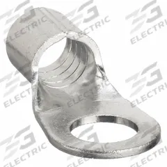 BURNDY Ring Terminal: Bare, 5/8 in Stud Size, 1 AWG to 1 AWG Wire Sizes, 600 V, Brazed Barrel & Seam (MPN YAD1CM16E58). Key specifications — Brand: BURNDY; Series: PAT4PC834.