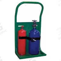 SAFTCART Welding Torch Stand: 2 Cylinder, For 3 1/2 in to 8 in Dia, Clamp (MPN 40-20). Key specifications — Brand: SAFTCART; Manufacturer Part Number: 40-20.