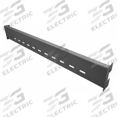 APPROVED VENDOR Hanger Bar: 36 1/2 in Overall Lg, 2 in Overall Wd, 5 in Overall Ht, Steel, Gray (MPN HB-36-95). Key specifications — Material: Steel; Color: Gray; Brand: APPROVED VENDOR; Product Type: Hanger Bar; For Use With: Adjust-A-Tray Trucks; Compatible Grainger Part Number: 4EY18.