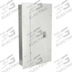 GE Load Center: 225 A Amps, 208Y/120V AC, 42 Spaces, 10kA, Combo Flush/Surface, Main Circuit Breaker (MPN TM42422C). Key specifications — attr196384: Main Circuit Breaker; attr196380: 208Y/120V AC; attr196382: 10kA; attr196383: Combination Flush/Surface.